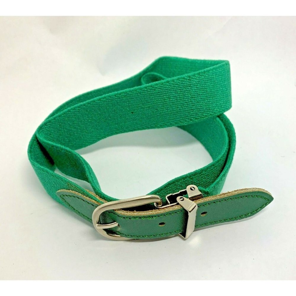 25" Elastic Belt Green   | Made in France